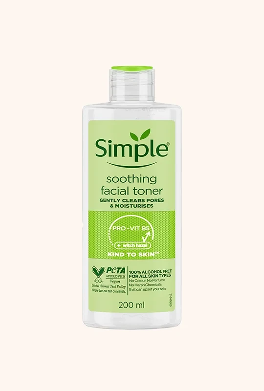 Simple Soothing Facial Toner All Skin Types - 200 ml