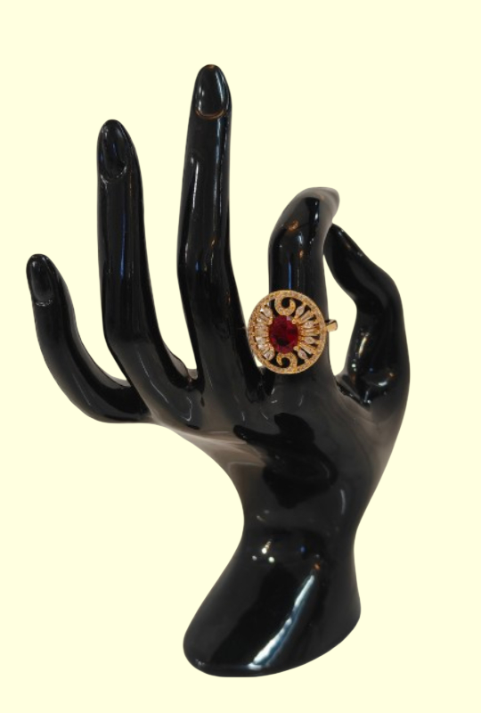 Ruby Regal Finger Ring